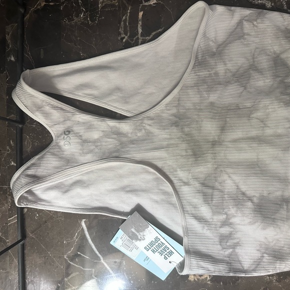 DSG Marble Gray V-Neck Tank/bra - Picture 2 of 3